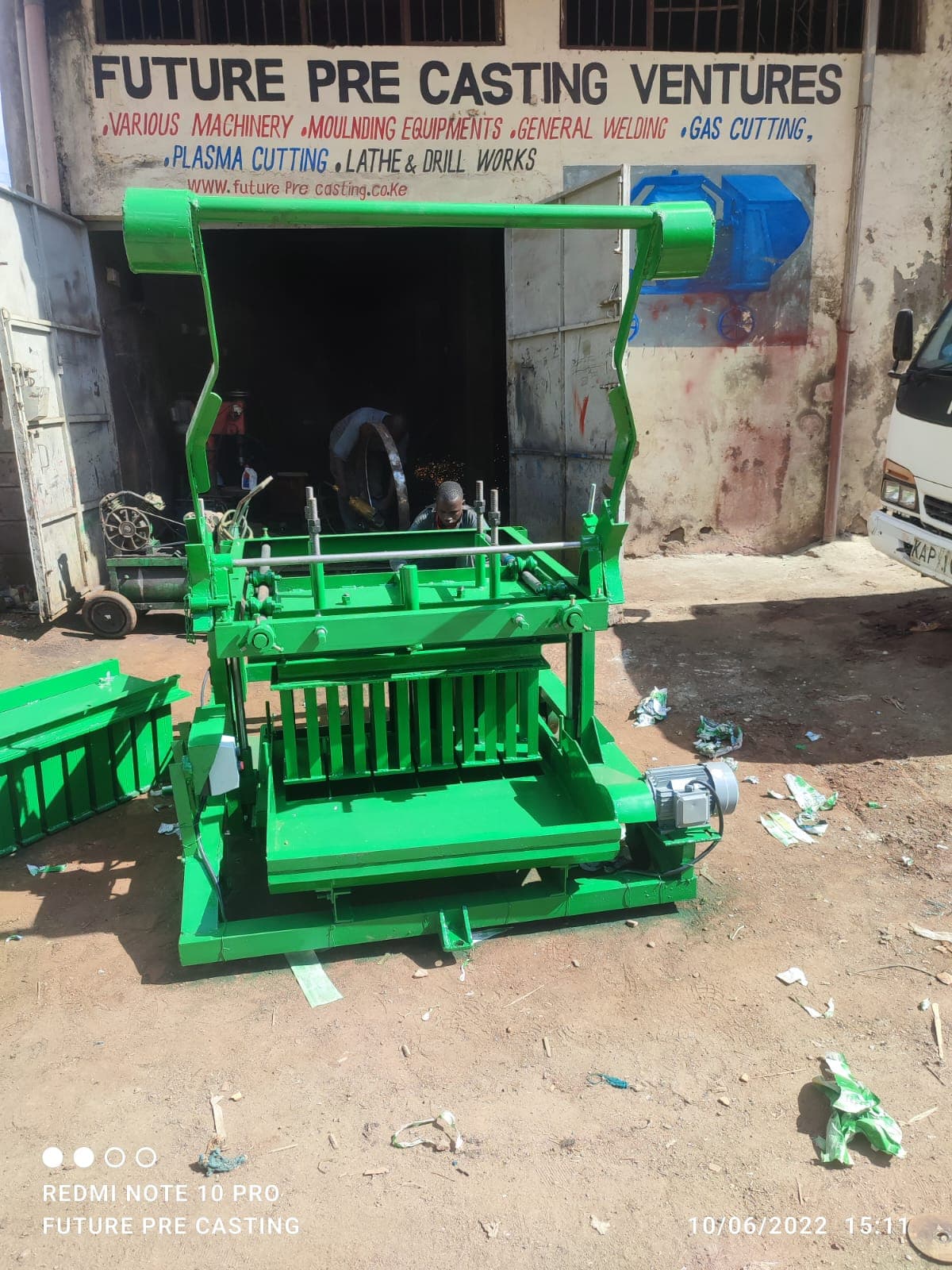 Manual Block Making Machine