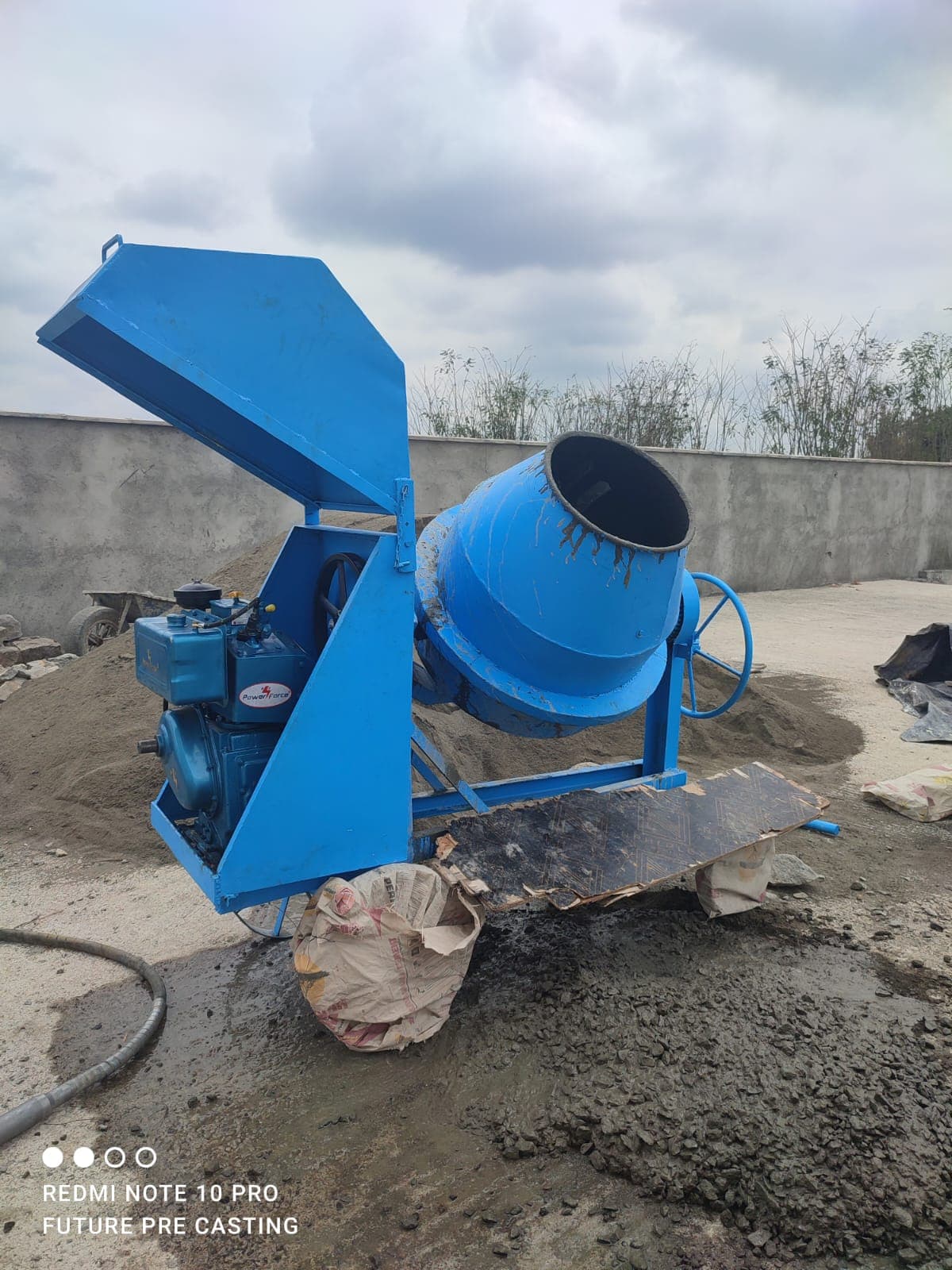 Portable Concrete Mixer