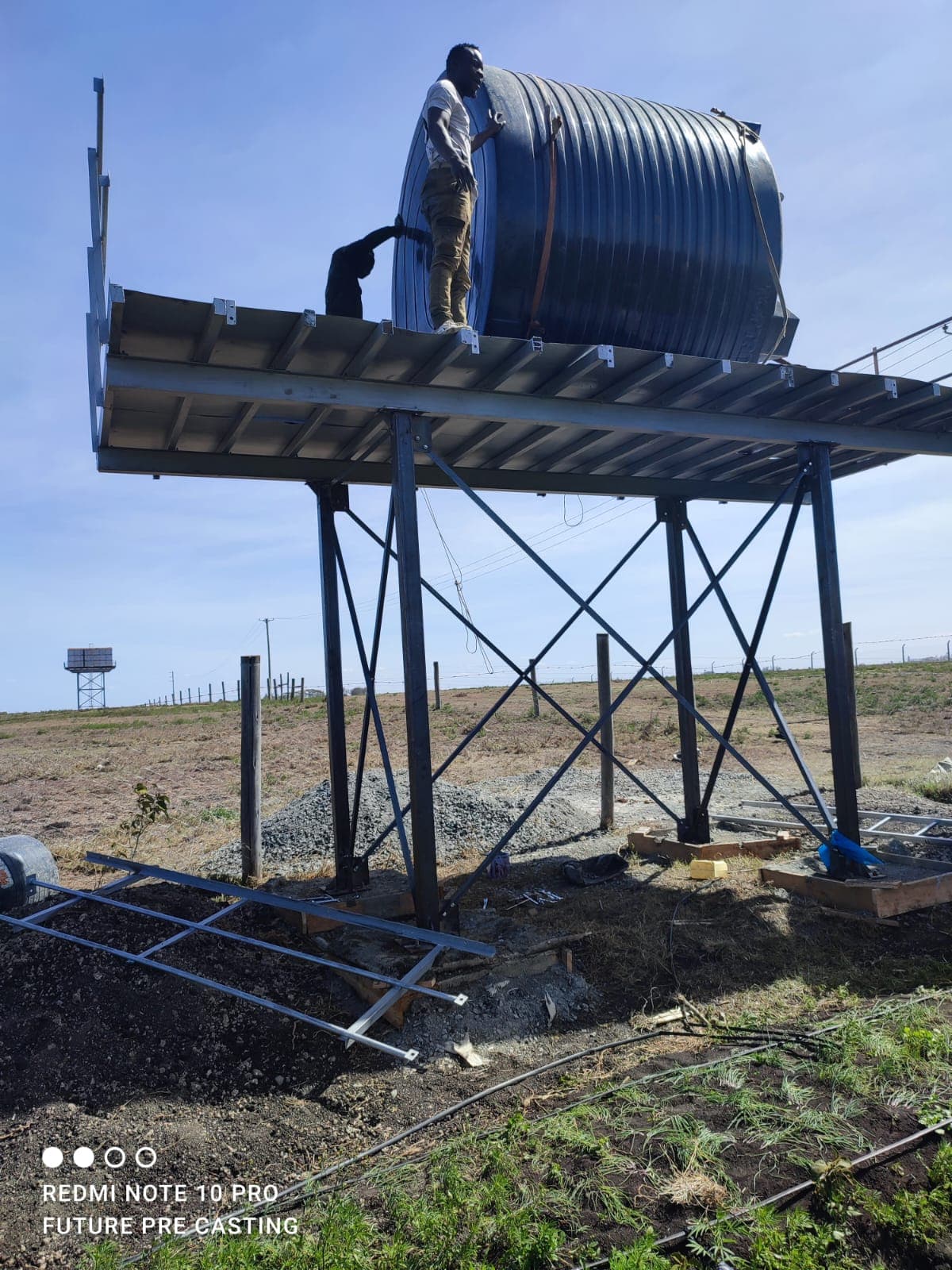 Industrial Water Tank Towers