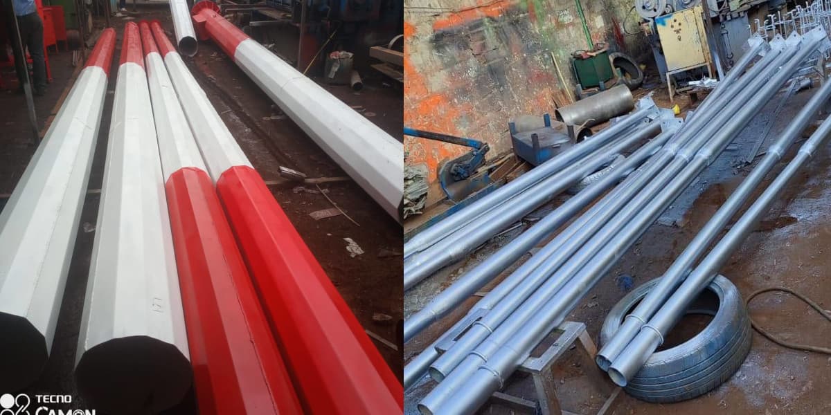 Street Lighting Pole Fabrication